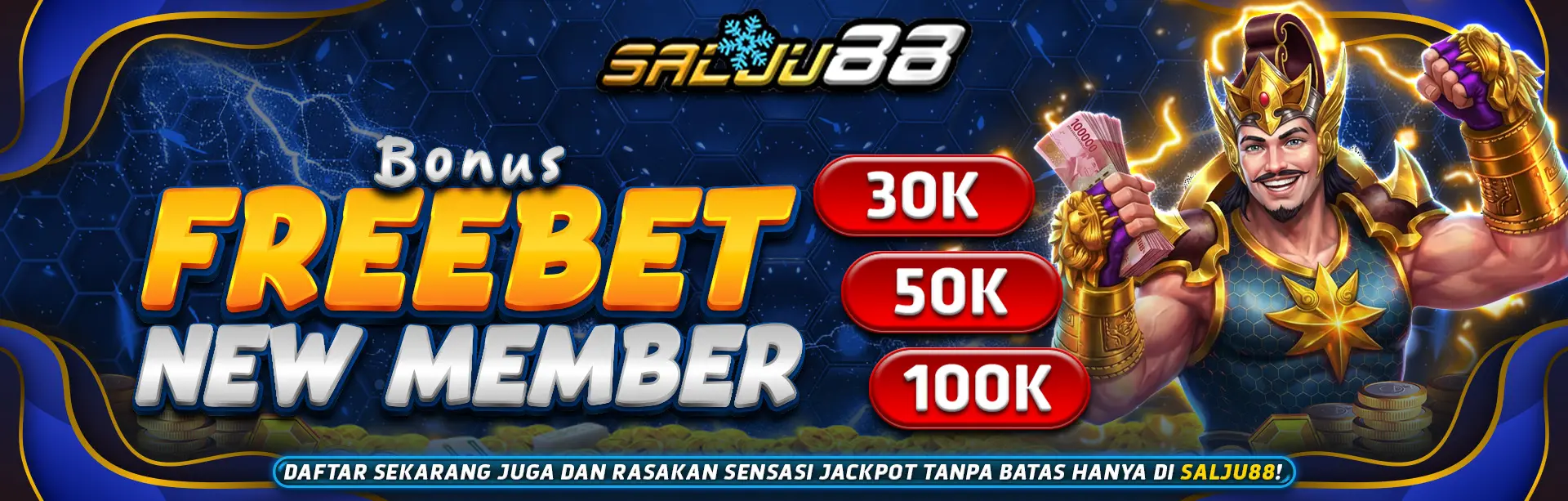 Promo freebet untuk member baru di SALJU88