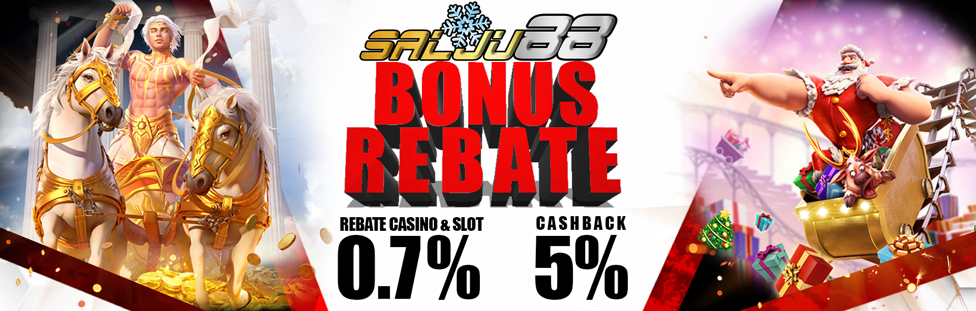 SALJU88 REBATE SLOT 1%