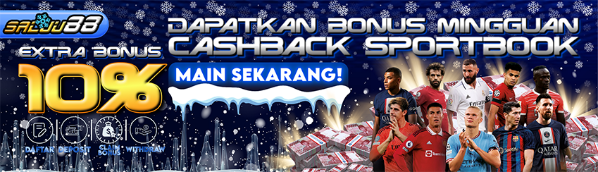 BONUS CASHBACK SPORTBOOK 10%